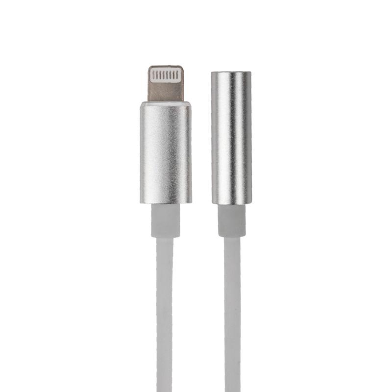Кабель переходник с iPhone 5/6/7/8/X моделей на AUX гн. 3,5 мм REXANT |18-0175 | REXANT — REXANT