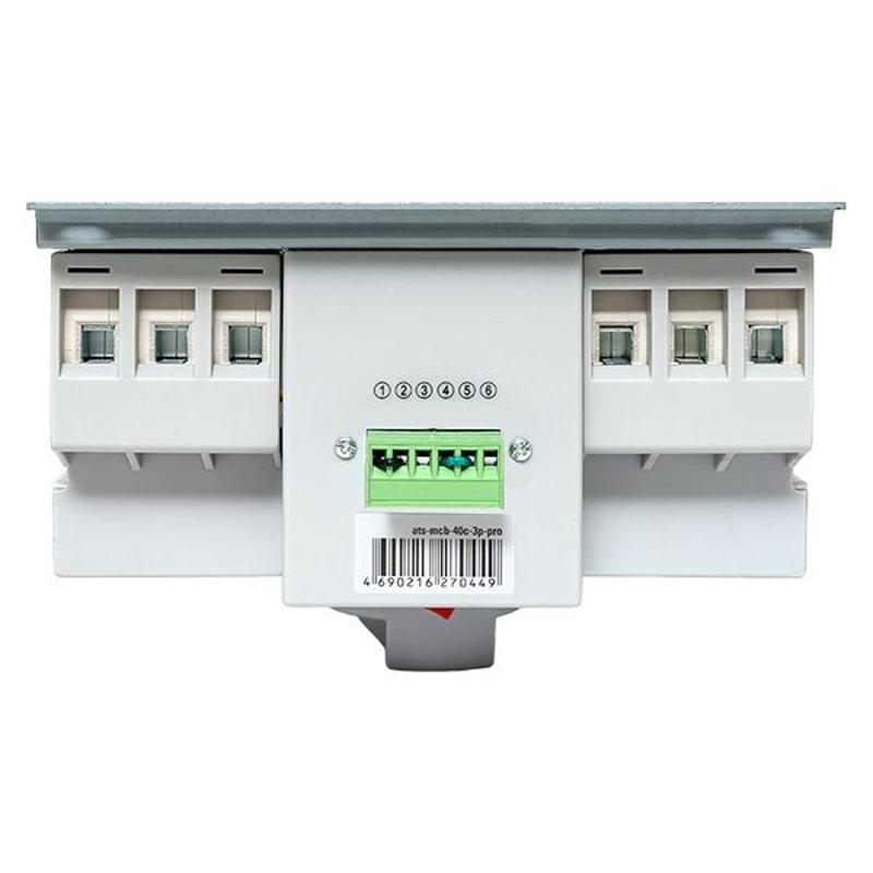 Устройство АВР МCB 40А (C) 3Р 400В PROxima | ats-mcb-40c-3p-pro | EKF — миниатюра 20
