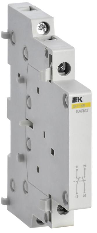 Контакт дополнительный ДК11-КМ 1НО+1НЗ KARAT | MKK00D-DK-11 | IEK — IEK (ИЭК)