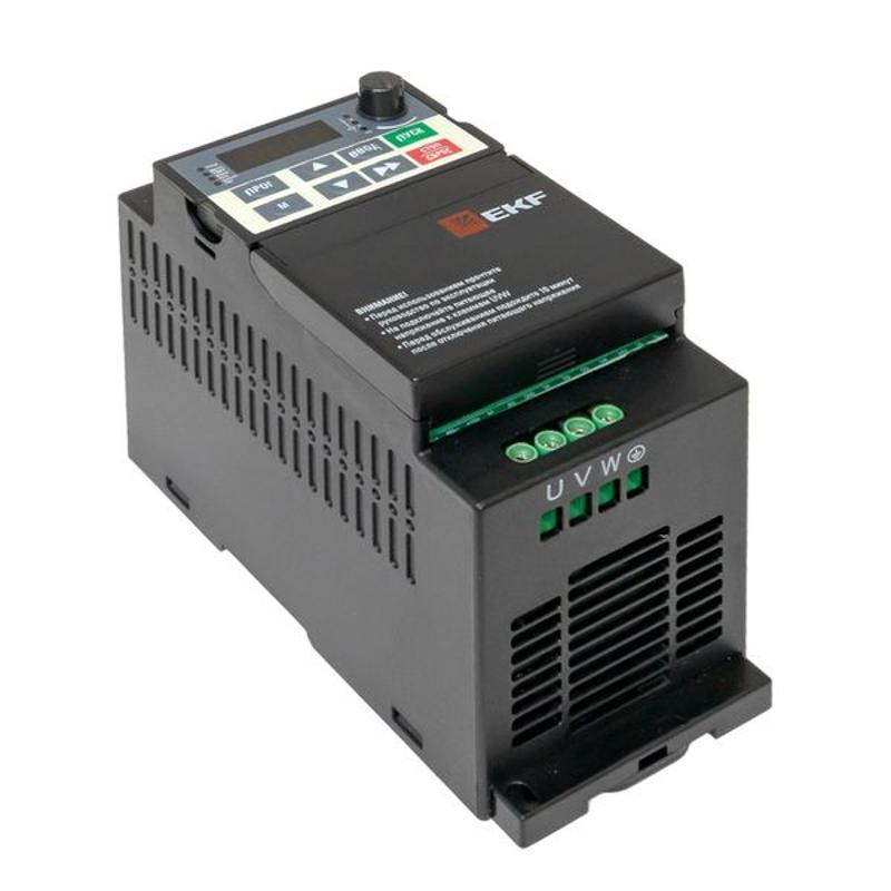 Преобразователь частоты 0,75 кВт 1х230В VECTOR-80 EKF Basic | VT80-0R7-1 | EKF — миниатюра 24