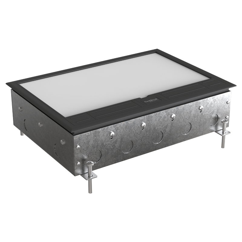 MultiDesk Люк на 24 модулей IP40 для бетонных полов с монтажной коробкой, тип MDK10 | MDK10224 | SE — миниатюра 6