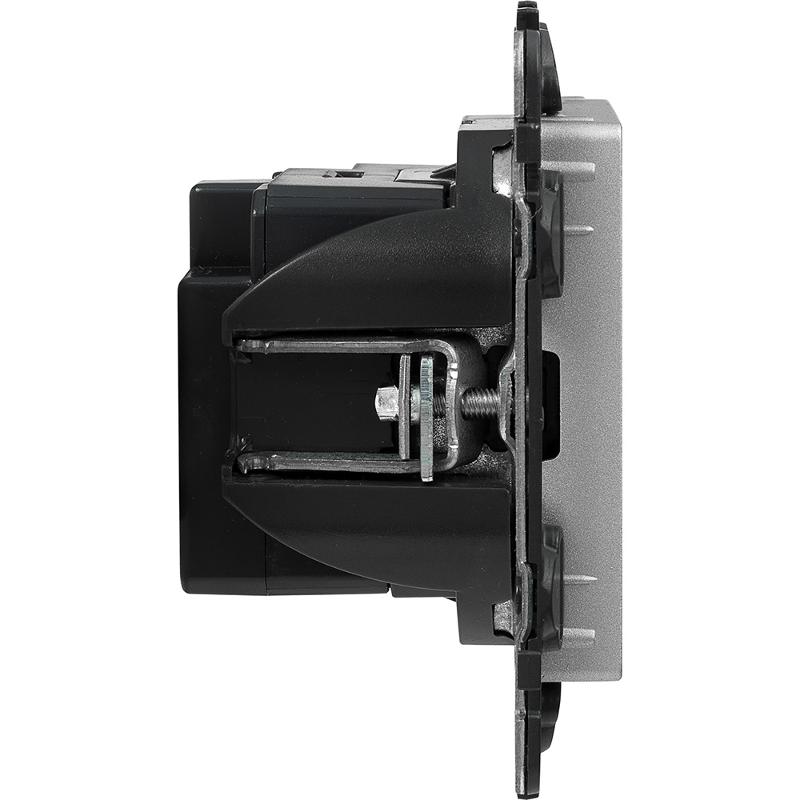 Valena LIFE Алюминий Зарядное устройство с 2-мя USB-разьемами тип С-тип С 240В/5В 3000мА С лицевой панелью — миниатюра 5