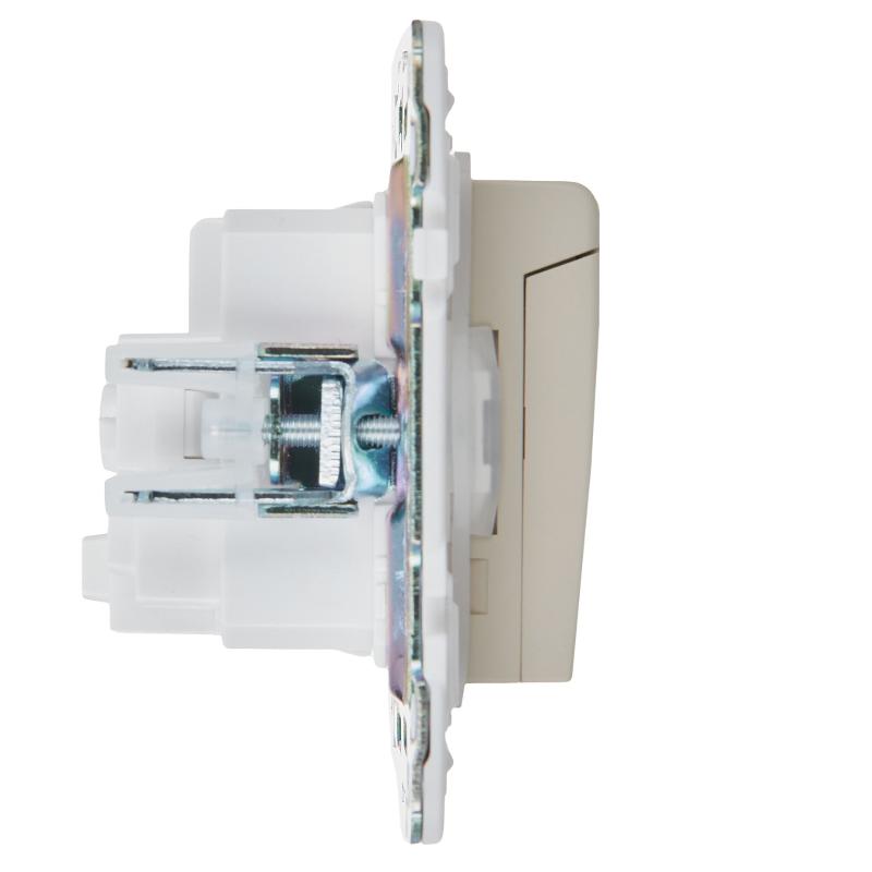 SKANDY Розетка з/к/ш кр. 16А IP44 SK-R11B бежевый | SK-R16-16-44-K10 | IEK — миниатюра 4