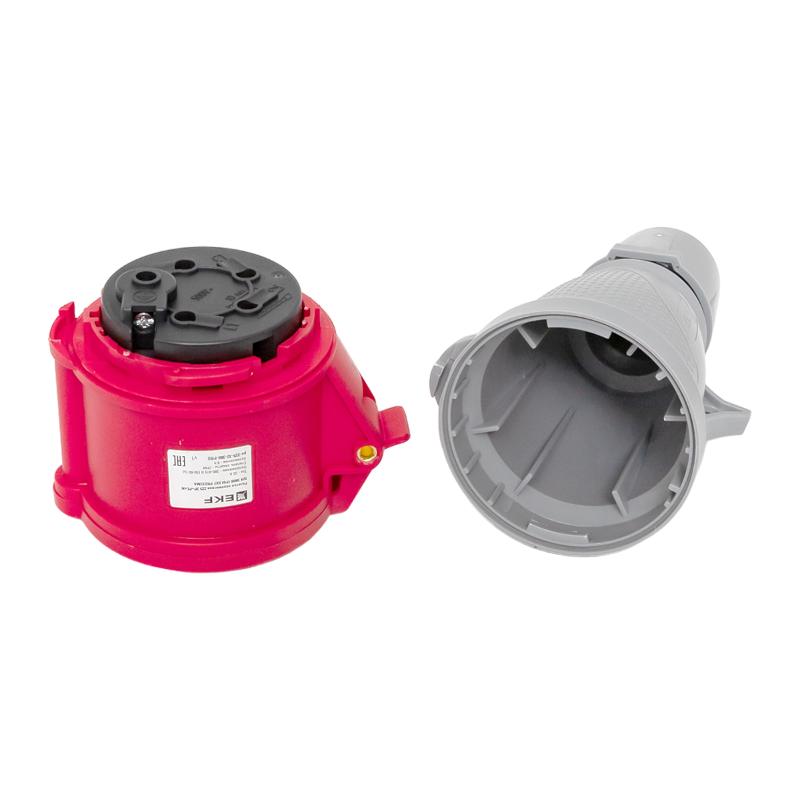 Розетка переносная 225 3P+PE+N 32А 380В IP44 EKF PROXIMA | ps-225-32-380-PRO | EKF — миниатюра 6