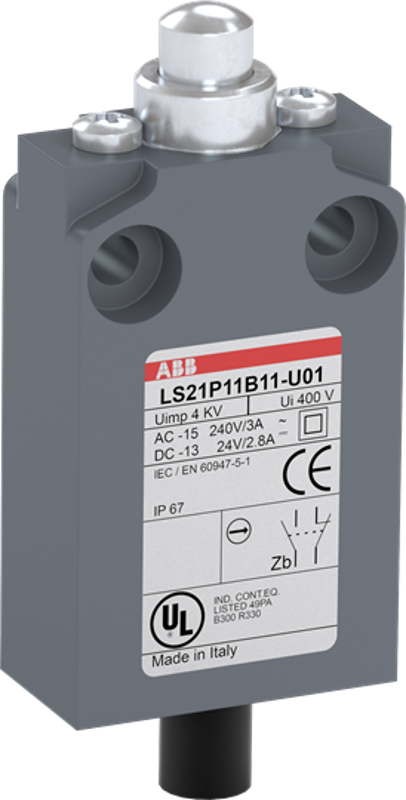 Выключатель конечный LS21P11B11-U01 | 1SBV016011R3801 | ABB — ABB