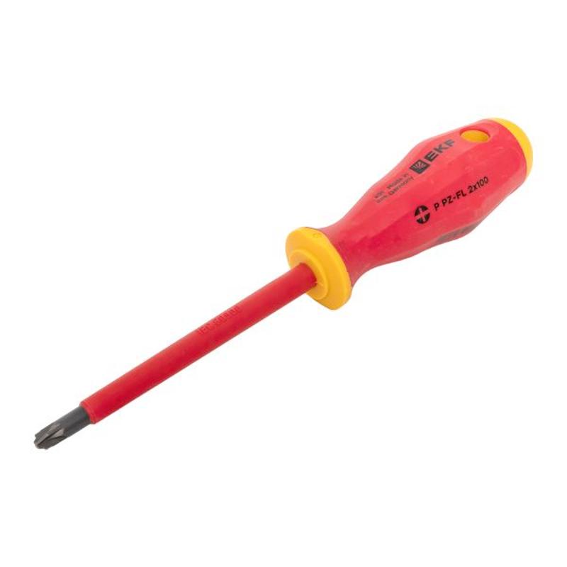 Отвертка Professional PZ-FL2х100 мм VDE 1000В |pz-fl-2-100-pro-in|EKF — миниатюра 14