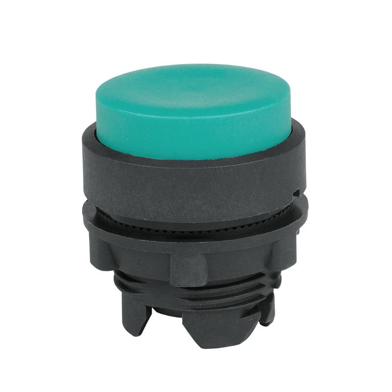 Головка кнопки OptiSignal D22 A5-PJ-3 с выступ толк зеленая пластик ZB5AL3 |332296| КЭАЗ — фото 1 | Sento