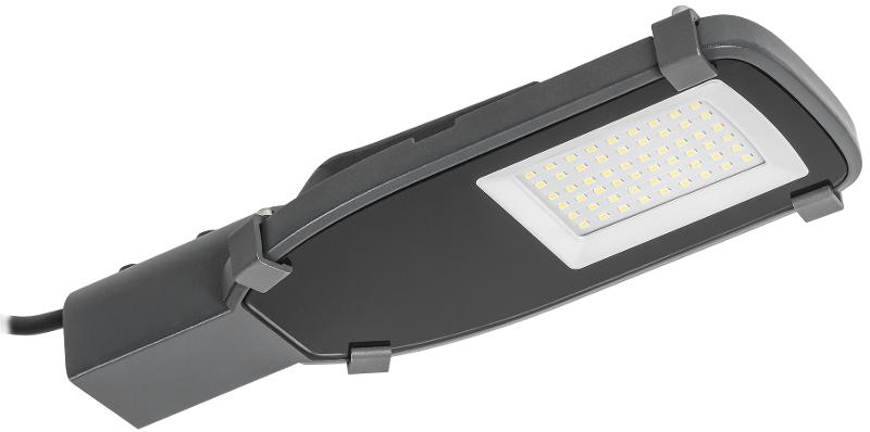 Светильник светодиодный консольный уличный  ДКУ 1002-30Д 5000К IP65 серый | LDKU0-1002-030-5000-K03 | IEK — миниатюра 1