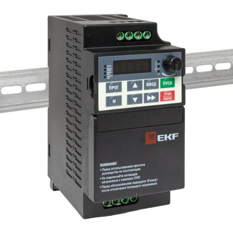 Преобразователь частоты 0,75 кВт 1х230В VECTOR-80 EKF Basic | VT80-0R7-1 | EKF — миниатюра 19