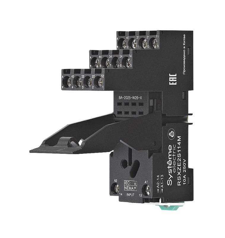 Розетка для реле 4СО 10А separate | RSXZE2S114M | SE — Systeme Electric