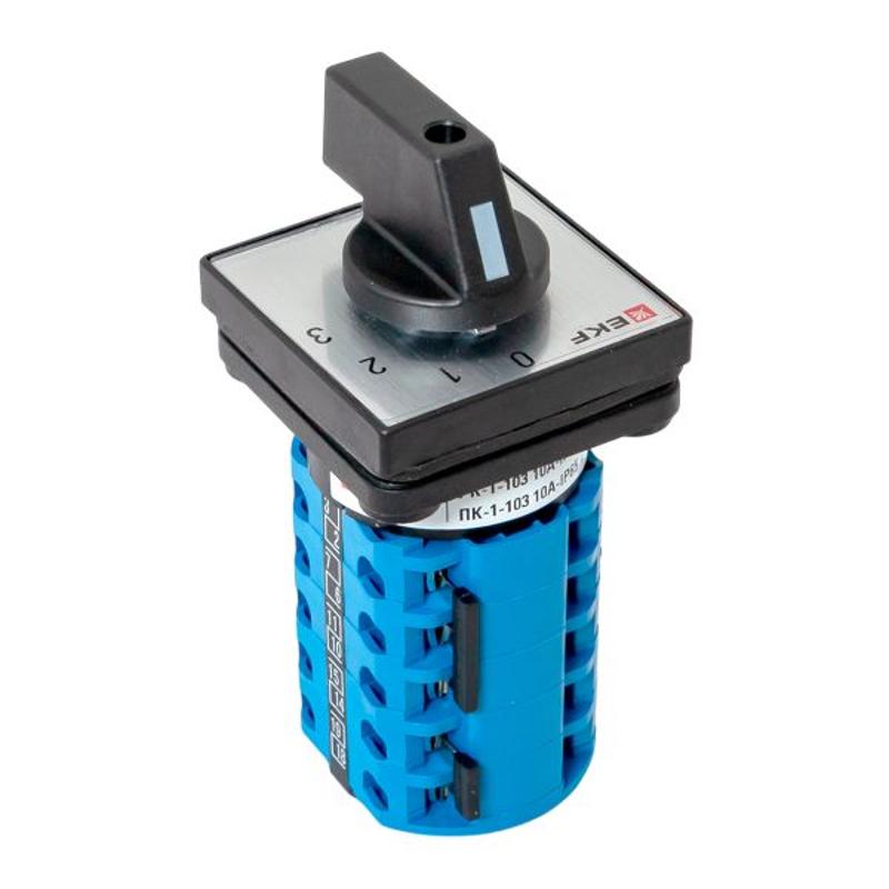 Переключатель кулачковый ПК-1-103 10А 3P «0-1-2-3» IP65 | pk-1-103-10-65 | EKF — миниатюра 7