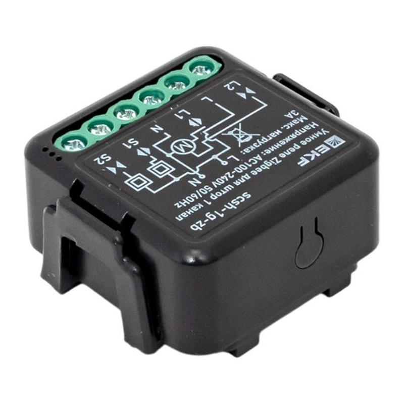 Умное реле для штор в подрозетник 1-канальное Zigbee EKF Connect Select | scsh-1g-zb | EKF — миниатюра 9