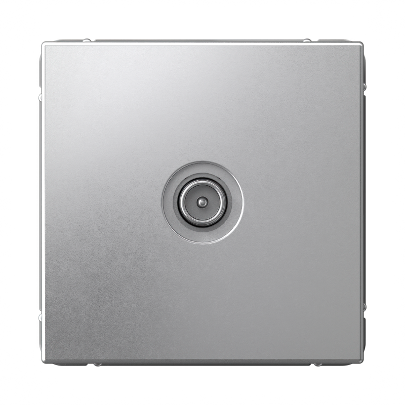 ArtGallery Алюминий Розетка TV проходная 4DB, механизм | GAL000392 | SE — Systeme Electric