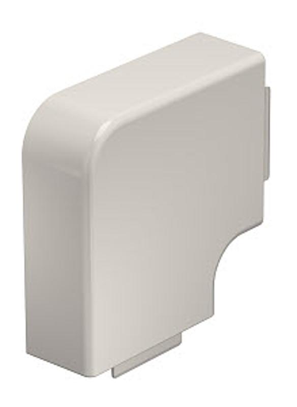Крышка плоского угла кабельного канала WDK 40x90 мм (ПВХ,кремовый) (WDK HF40090CW) | 6161316 | OBO Bettermann — миниатюра 2