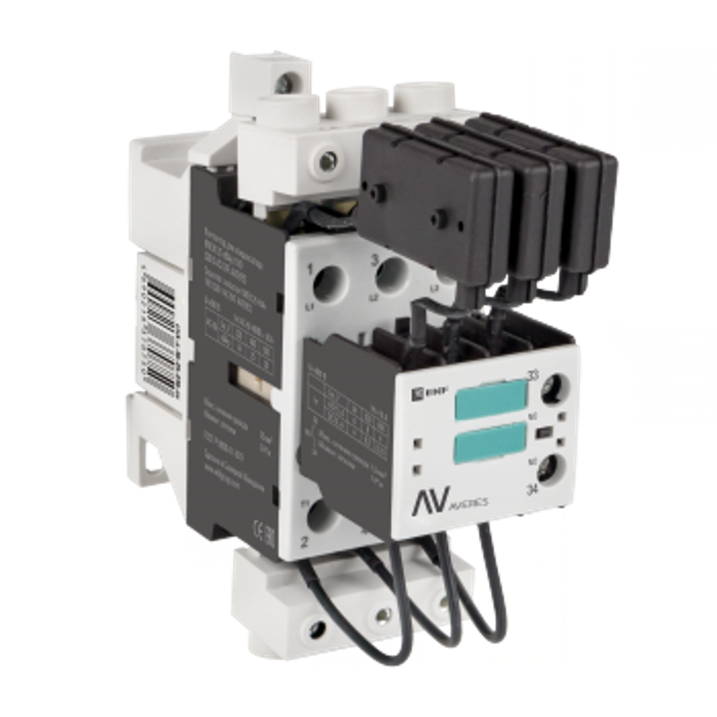 Контактор для конденсатора КМЭК 20 кВАр 230В 1NО AVERES | ctrk-s-29-20-230-av | EKF — EKF