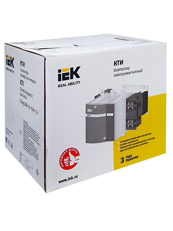 Контактор КТИ-5115  115А  400В/АС3  | KKT50-115-400-10 | IEK — миниатюра 9