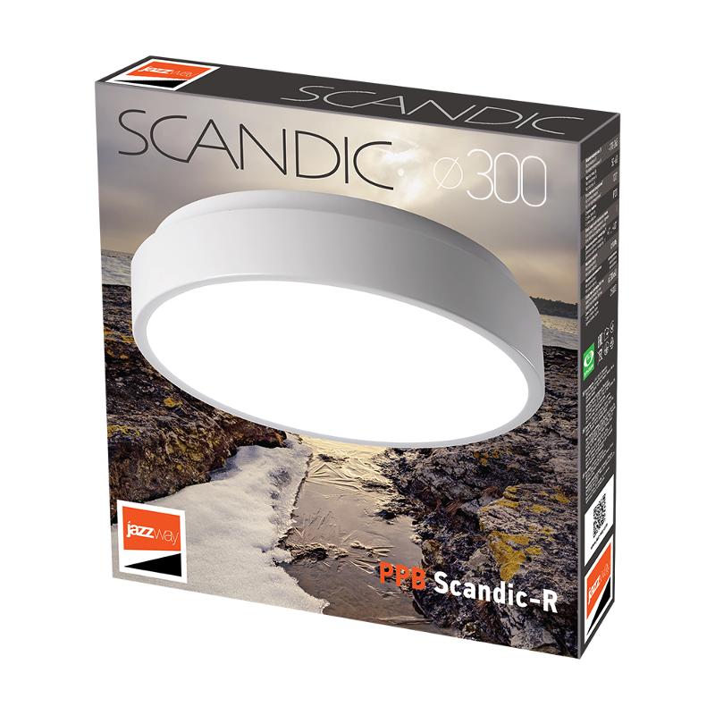 Светильник светодиодный бытовой PPB Sсandic-R 24w 4000K WH IP20 D330*50 | .5036802 | JAZZWAY — миниатюра 5