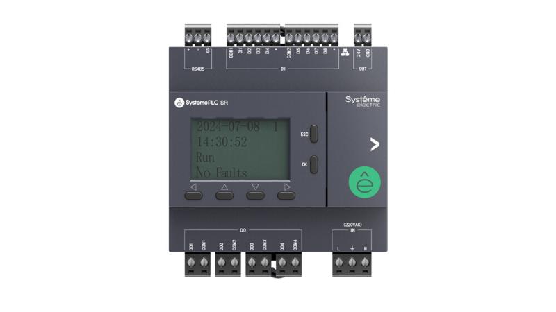 Интеллектуальное реле SR2; 220 VAC; дисплей, 12 IO: 8 DI, 4 DO (реле), 1xRS485, 1xRJ45 | ZR2PB11P7 | SE — фото 1 | Sento