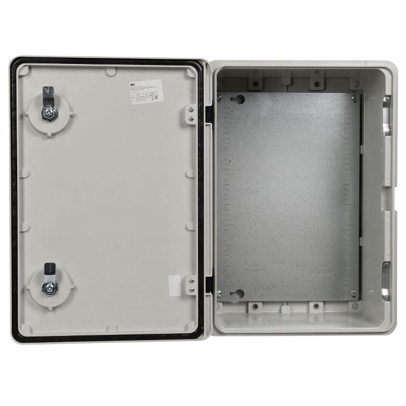 Корпус полиэстерный ЩМП 350х500х200 IP65 RAL 7035 | MKP21-N-035-050-20-65 | IEK — миниатюра 3