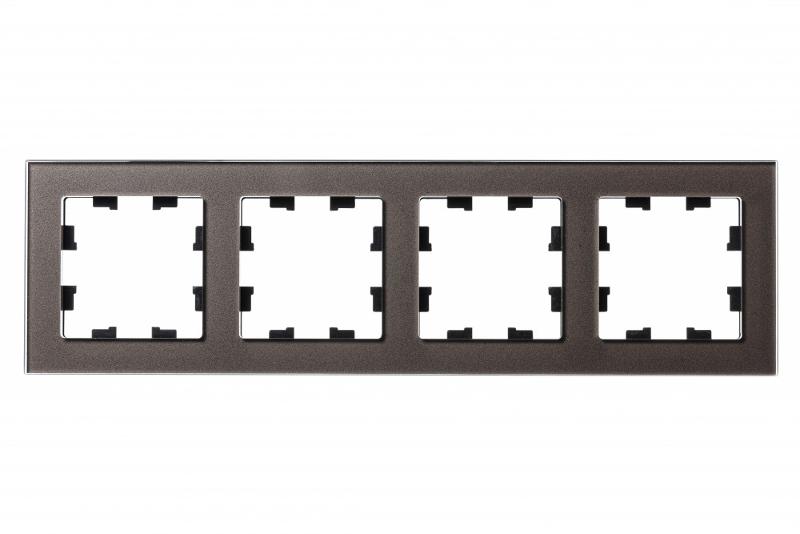 AtlasDesign Nature Мокко Рамка 4-ая, стекло  |ATN320604| SE — миниатюра 3