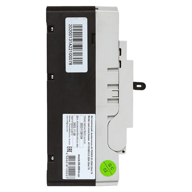 Выключатель автоматический AV POWER-2/3 200А 35kA TR | mccb-23-200-TR-av | EKF — миниатюра 14