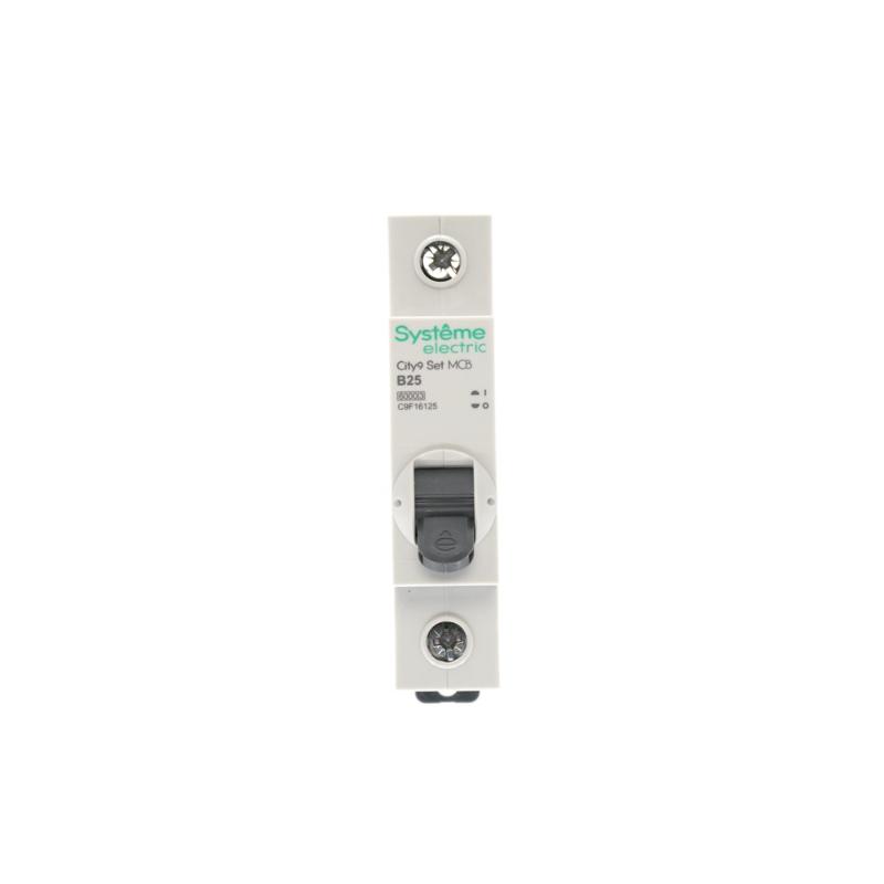Выключатель автоматический однополюсный 25A B 6kA City9 | C9F16125 |Systeme Electric — миниатюра 7