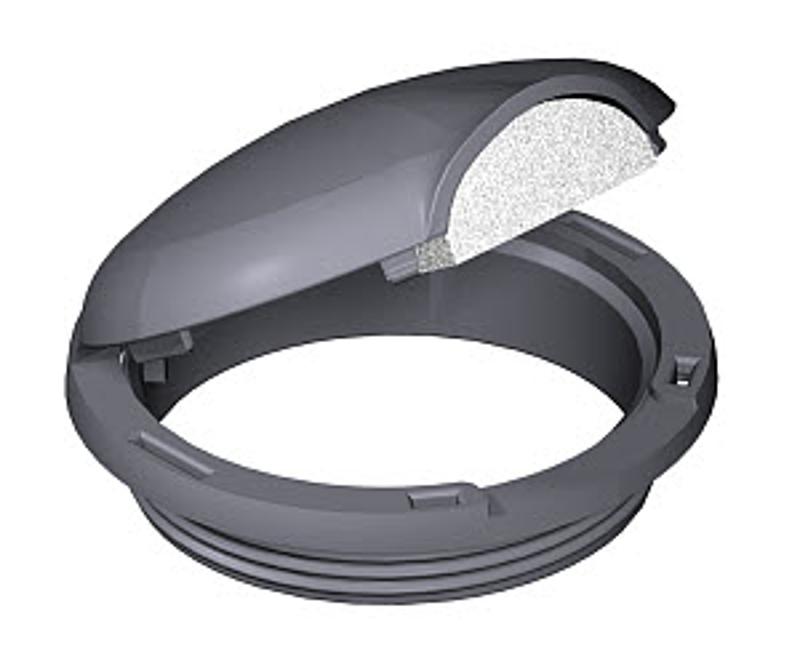 Минилючок SH80 (напольное покрытие > 6 мм,полиамид,серый) (SH80 T 7011) | 7408040 | OBO Bettermann — миниатюра 2