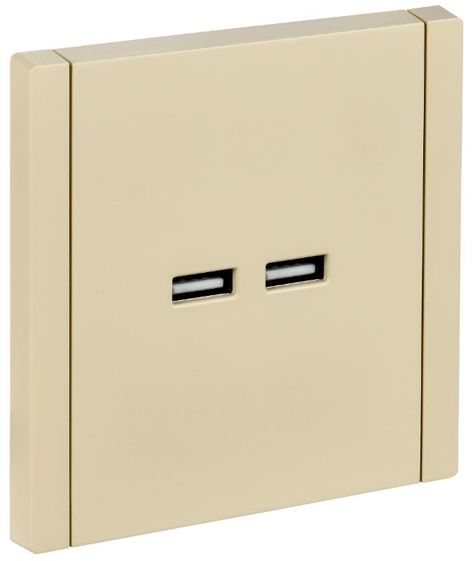 FORTE&PIANO Розетка USB A+A 3,1А FP449 ваниль | FP-U21-D31-K10 | IEK — IEK (ИЭК)