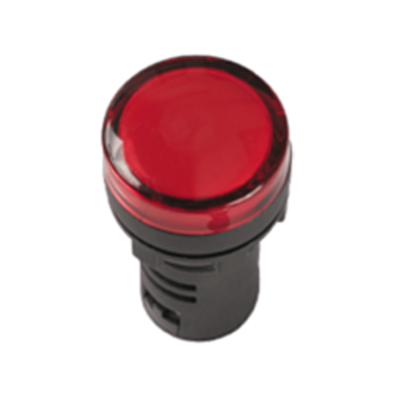Лампа AD22DS(LED)матрица d22мм красный 24В AC/DC   | BLS10-ADDS-024-K04 | IEK — миниатюра 3