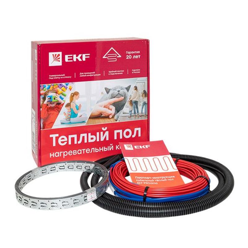Теплый пол (нагревательный кабель) 375Вт 27 м 2,5 м2 | nk-375 | EKF — миниатюра 16