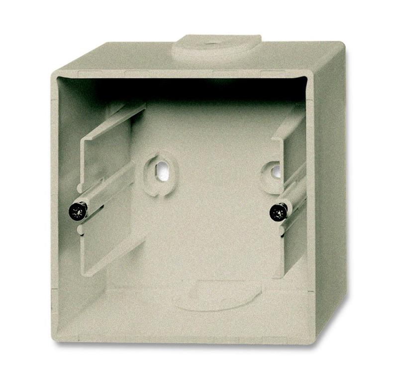 ABB Basic 55 Шампань Коробка для открытого монтажа, 1-постовая | 1799-0-0962  | 2CKA001799A0962 | ABB — ABB