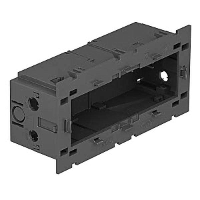 Монтажная коробка тройная Modul45 71GD9-2 160x76x51 мм (полиамид,серый) (71GD9-2) | 6288579 | OBO Bettermann — миниатюра 2