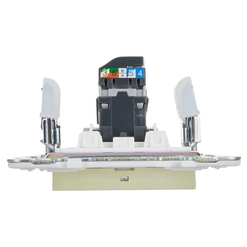 SKANDY Розетка компьютерная RJ45 кат.5E SK-K01M мятный | SK-K10-1-K06 | IEK — миниатюра 5