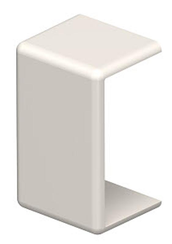 Стыковая накладка кабельного канала WDK 10x20 мм (ПВХ,кремовый) (WDK HS10020CW) | 6152007 | OBO Bettermann — миниатюра 2