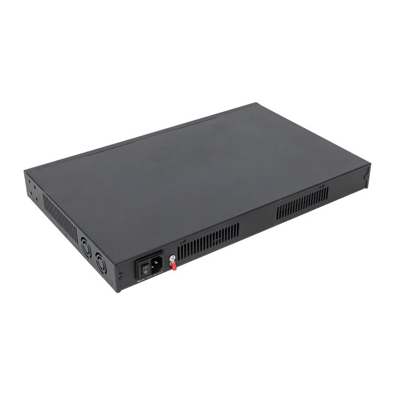 Промышленный неуправляемый коммутатор U-2GX/SFP-16GTP-R, 2 порта 1000Base-X SFP, 16 портов 10/100/1000Base-T(X) RJ45 c PoE, монтаж в 19" стойку TSX |T — миниатюра 9