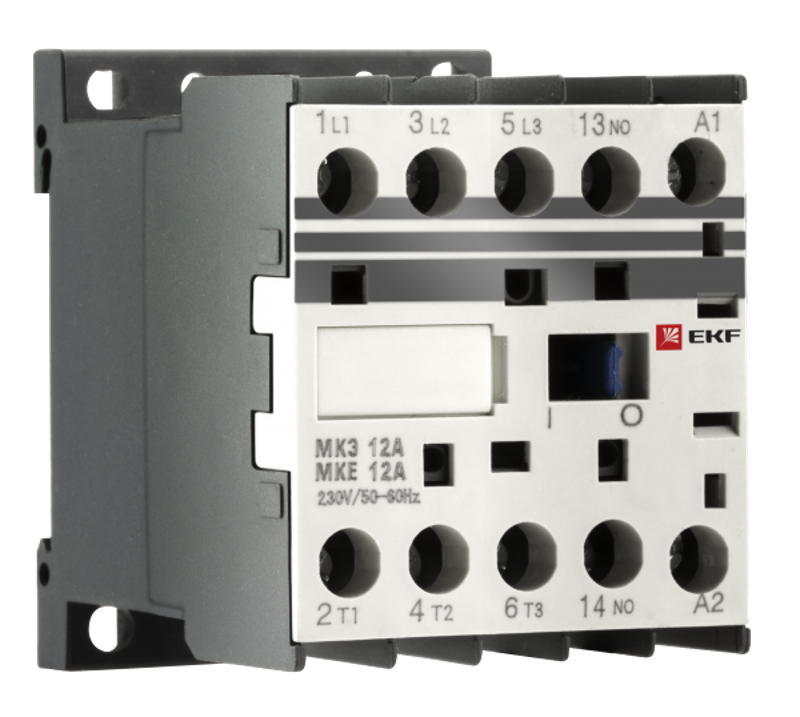 Миниконтактор МКЭ 9А 230В 1NO EKF PROxima | Mctr-s-9-230 | EKF — EKF