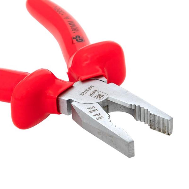 Пассатижи Master 180 мм 1000В EKF Basic  |  pas-180-mas-in |  EKF — миниатюра 7