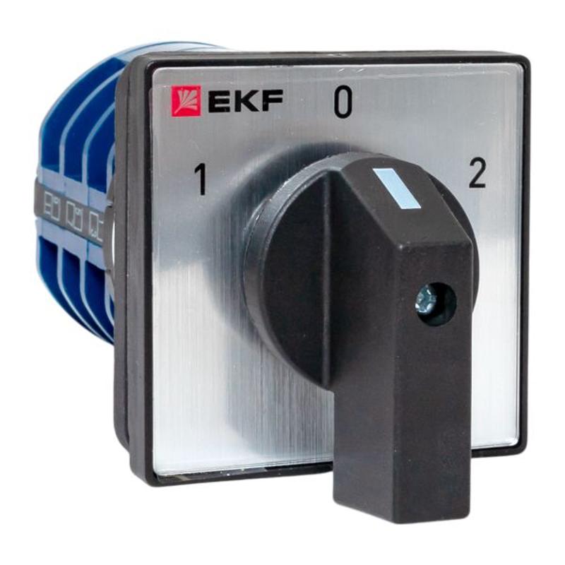 Переключатель кулачковый ПК-1-43 32А 3P «1-0-2» IP65 | pk-1-43-32-65 | EKF — миниатюра 1