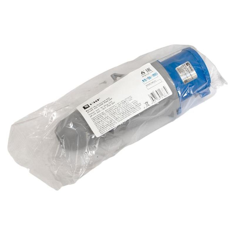 Вилка переносная 023 2Р+РЕ 32А 220В IP44 EKF PROXIMA | ps-023-32-220-PRO | EKF — миниатюра 13