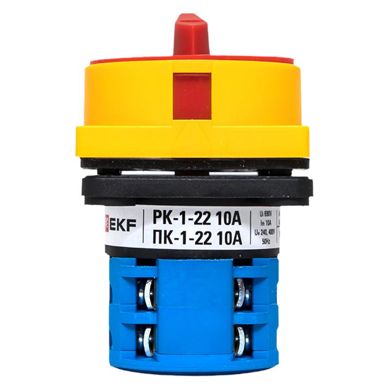 Переключатель кулачковый ПК-1-22 10А 2P "1-0-2" с блокировкой IP65  PROxima |pk-1-22-10-a65| EKF — миниатюра 7