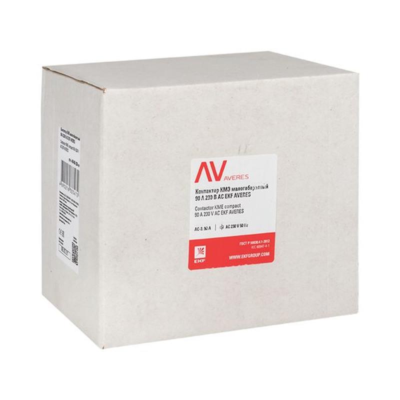 Контактор КМЭ 90А 400В АС EKF AVERES | ctr-s-90-00-400-av | EKF — миниатюра 11