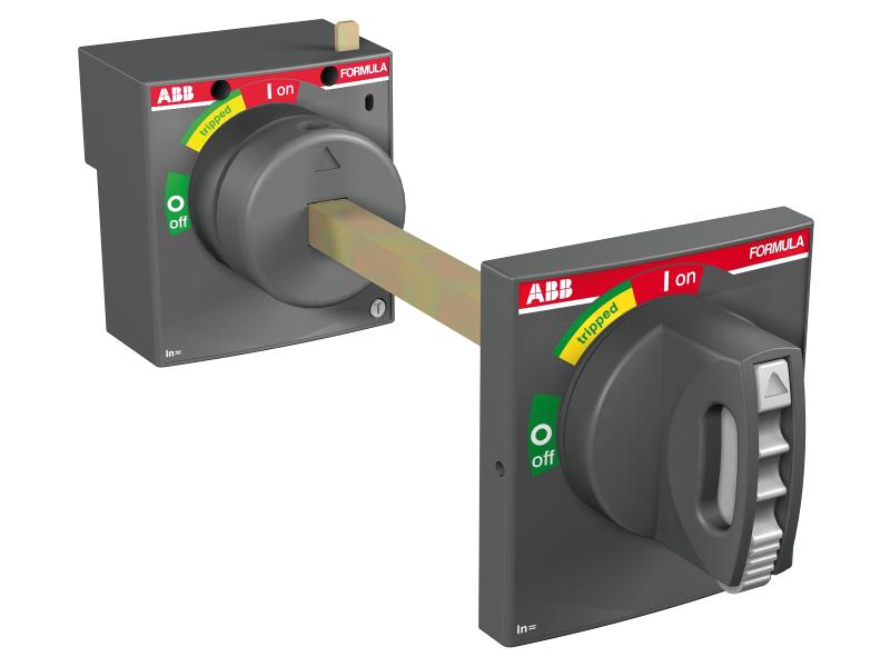 Рукоятка поворотная на дверь для выключателя RHE A3 | 1SDA066159R1 | ABB — ABB