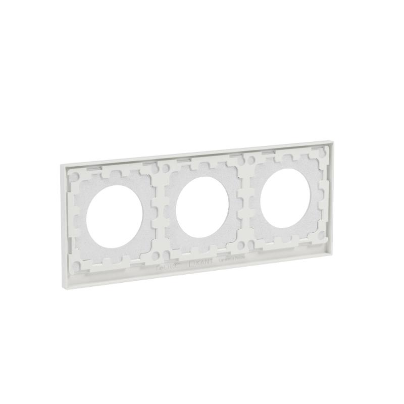 Рамка 3 поста IP44, KANT, белый песок | 7010946 | DKC — миниатюра 5