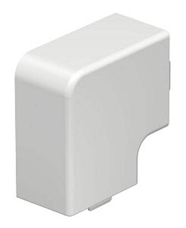 Крышка плоского угла кабельного канала WDK 30x45 мм (ПВХ,белый) (WDK HF30045RW) | 6192823 | OBO Bettermann — миниатюра 2