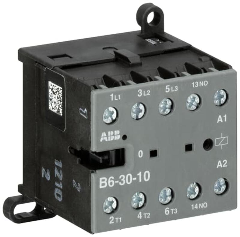 Миниконтактор B6-30-10 9A (400В AC3) катушка 230В АС | GJL1211001R8100 | ABB — ABB
