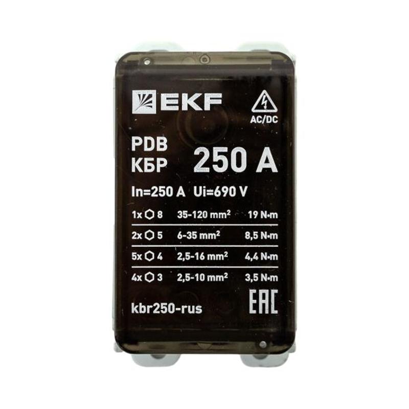 Клеммный блок распределительный КБР 250A  |kbr250-rus| EKF — миниатюра 5
