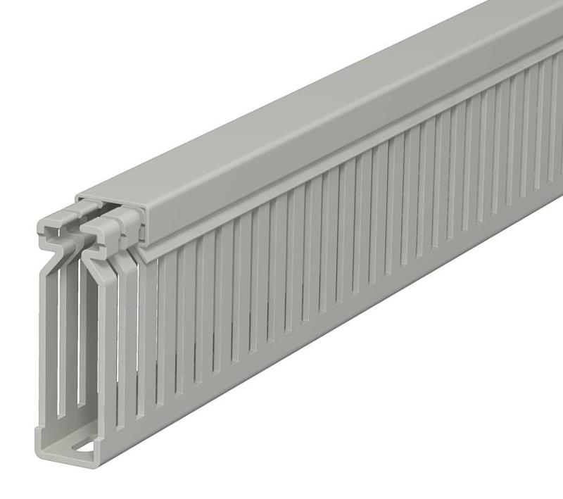 Распределительный кабельный канал LK4 60x15x2000 мм (ПВХ,серый) (LK4 60015) | 6178026 | OBO Bettermann — OBO Bettermann