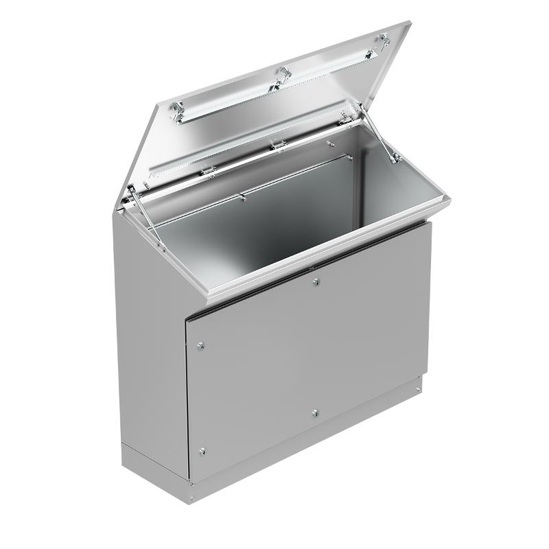 Пульт управления напольный "Inox" AISI304 TP12 IP55 (960х1200х400)|mb-inox-96-120-40|EKF — миниатюра 2