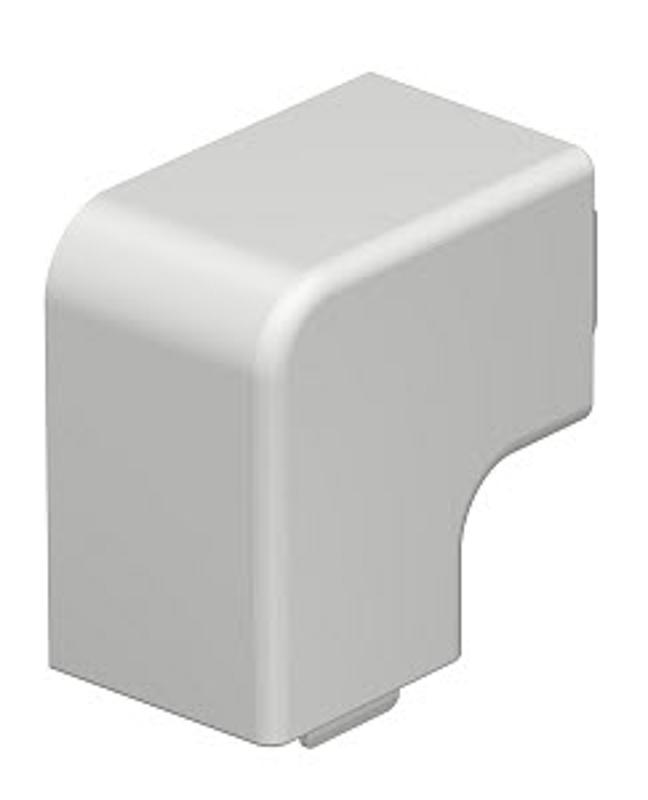 Крышка плоского угла кабельного канала WDK 30x30 мм (ПВХ,светло-серый) (WDK HF30030LGR) | 6183298 | OBO Bettermann — миниатюра 2