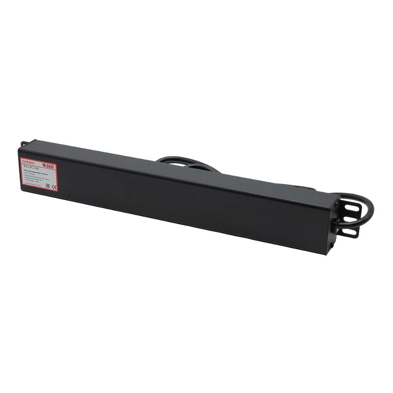Блок распределения питания для 19" шкафов, 16A 6 ХC19, вх. разъём C20 | R519C146 | DKC — миниатюра 2